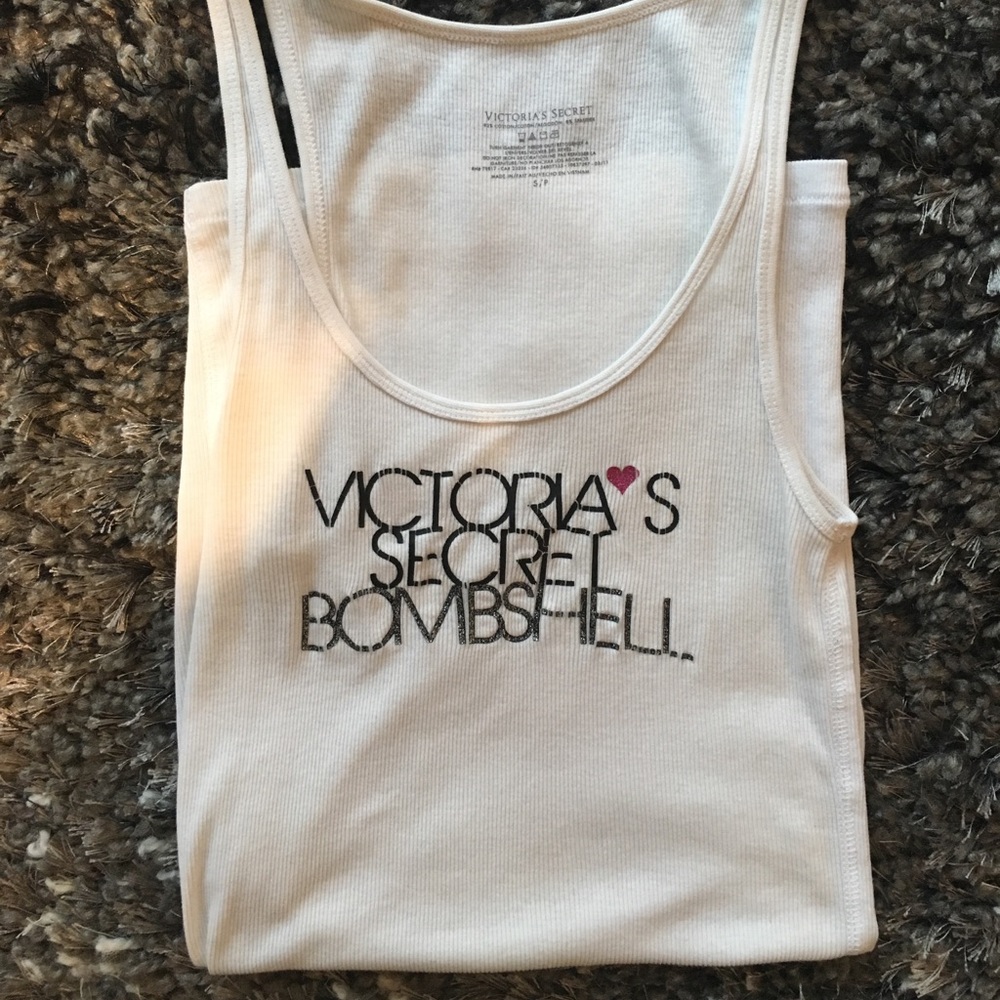 White tank top